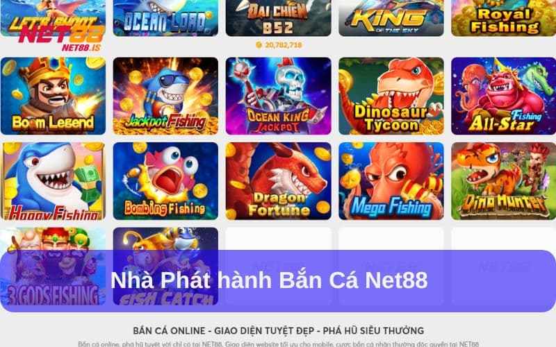 Bắn cá Net88 có nhiều ưu điểm nổi bật