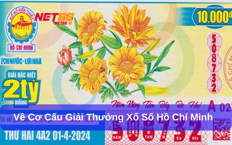 Giải thưởng xổ số Hồ Chí Minh đa dạng và có giá trị cao